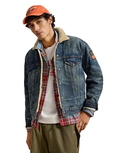 Polo Ralph Lauren Denim Sherpa Trucker Jacket