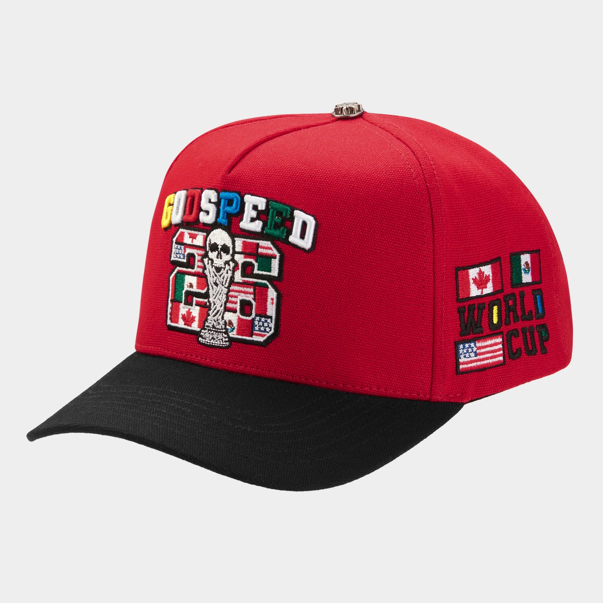 Godspeed '26 World Cup Hat (Black/Red)