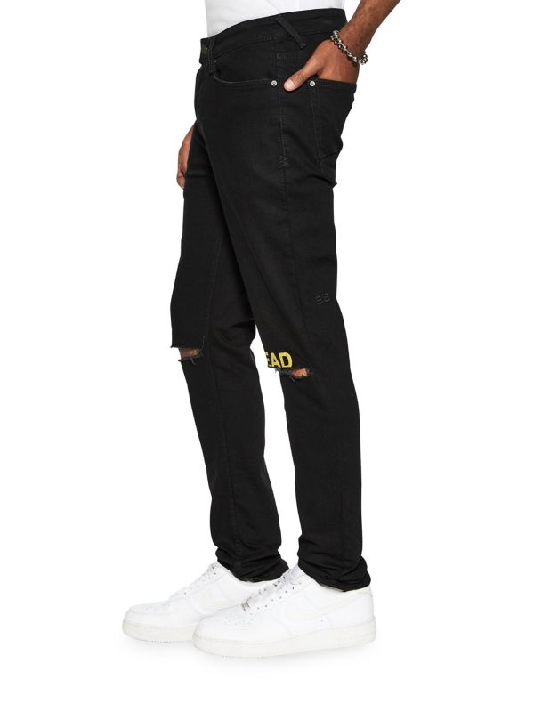 Ksubi Van Winkle Laid Black Dead