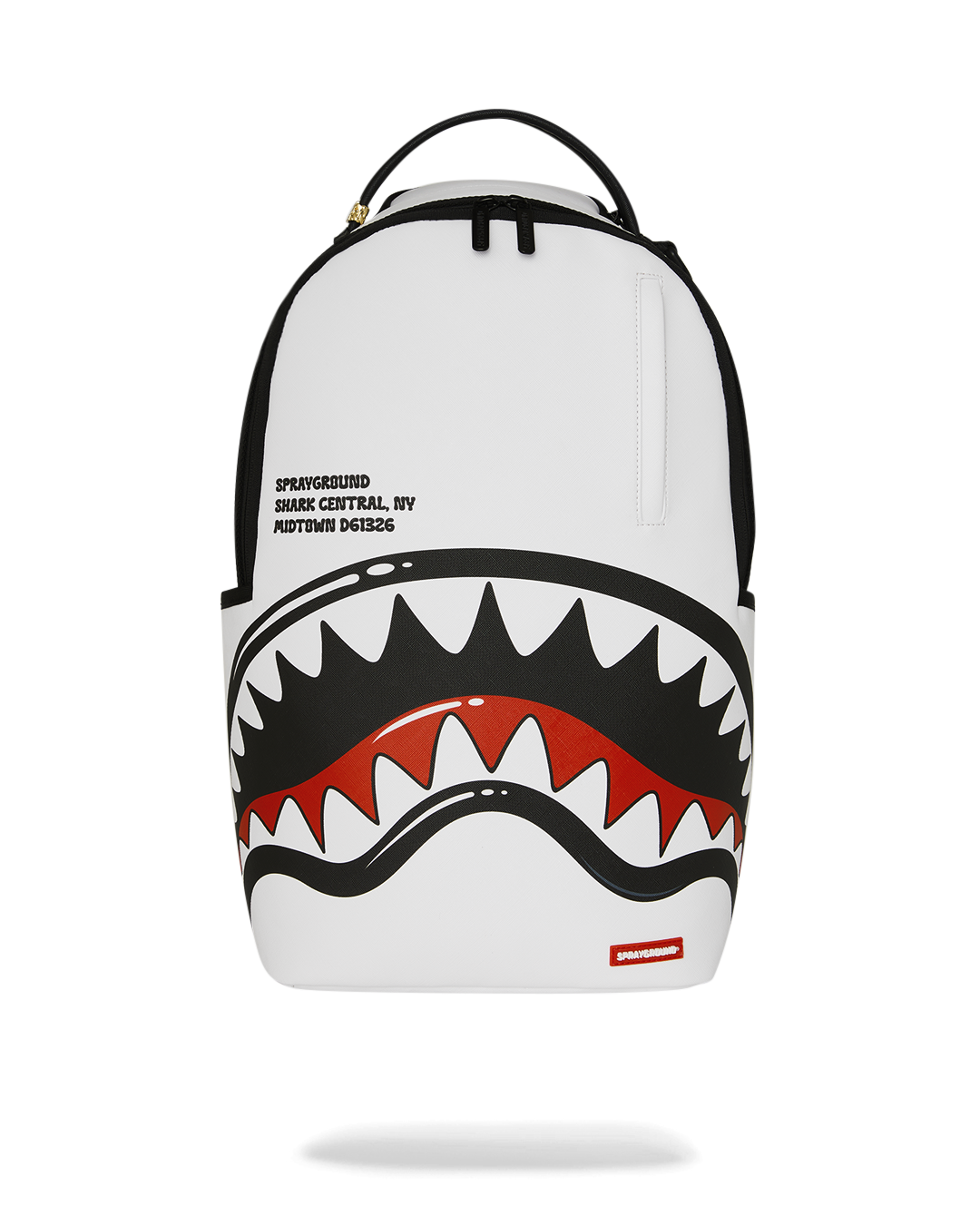 Sprayground Central Bubble Shark (WHT) Backpack