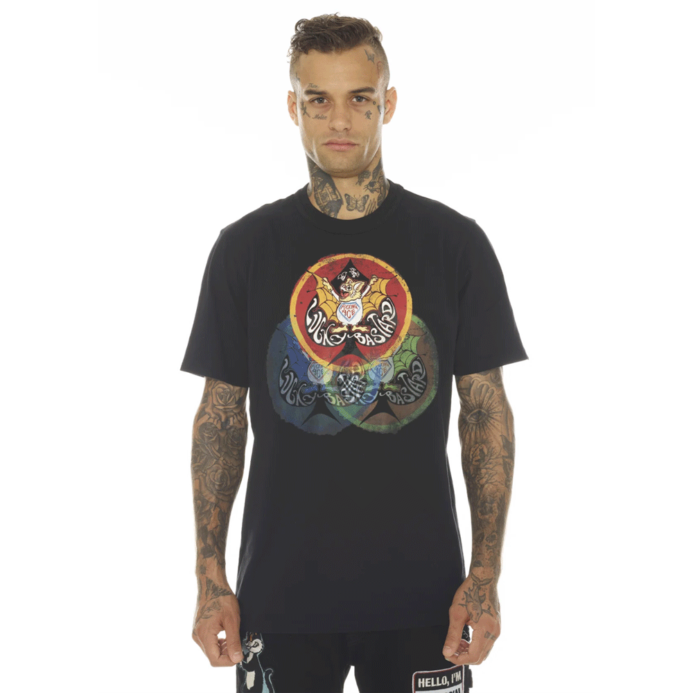 Cult Of Individuality Short Sleeve Crew Neck Tee "Lucky Bastard Ace"