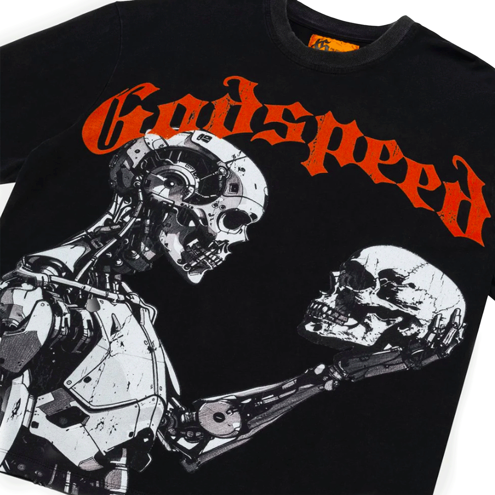 Godspeed Man Vs AI T-Shirt