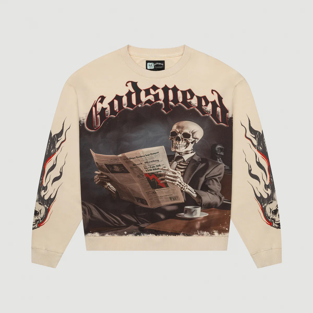 Godspeed Black Monday Sweatshirt (Bone)