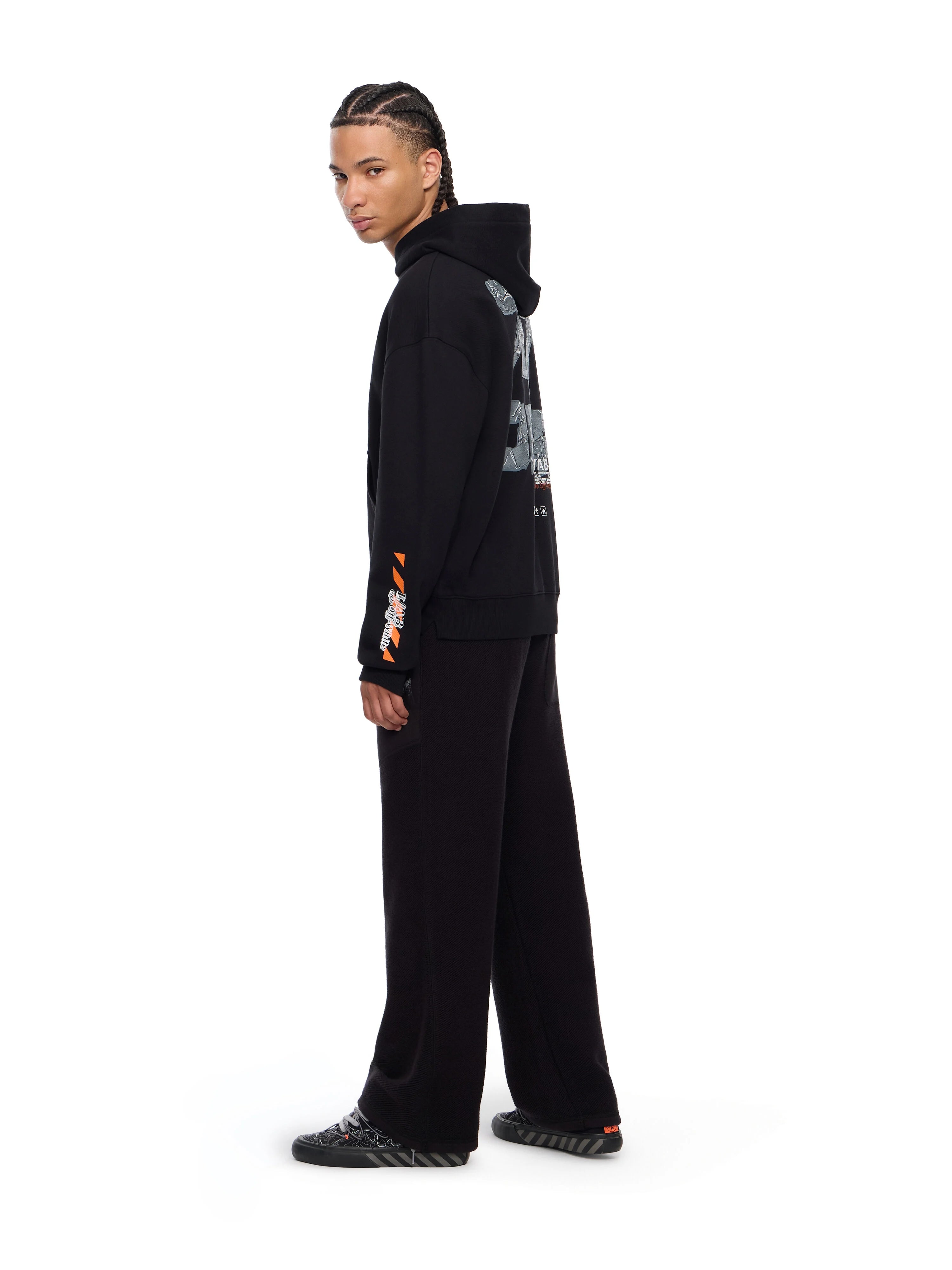 L/AB c/o Off-White L/AB Off Active Tape Hoodie