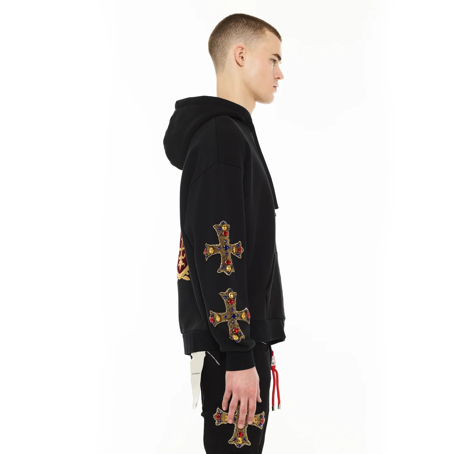 Cult Of Individuality Pullover Novelty Hoody”Family Crest”