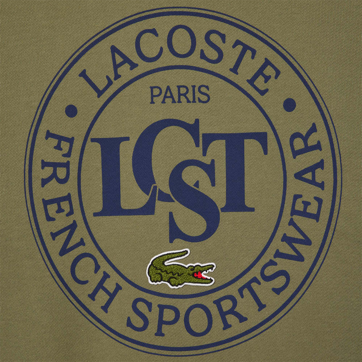 Lacoste Men’s Loose Fit Graphic Print Sweatshirt