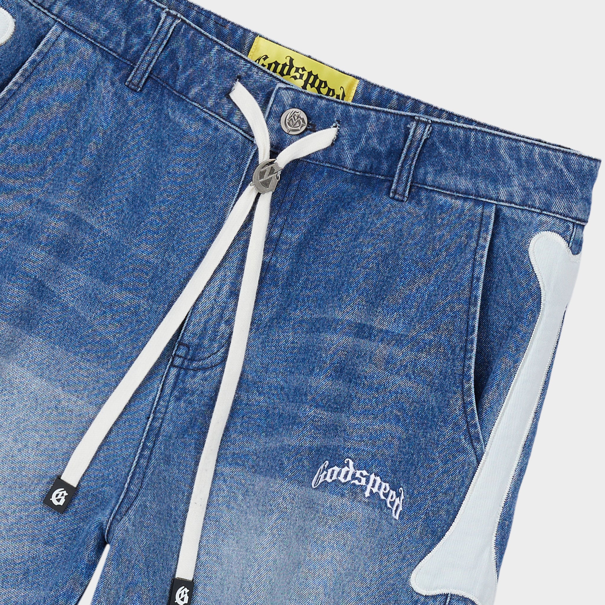 Godspeed Fémur Denim Shorts (Blue)