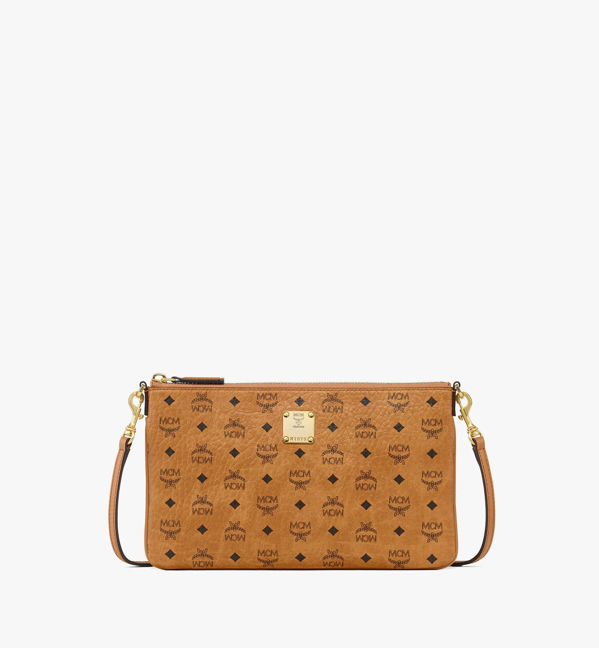 MCM Aren Crossbody Pouch In Visetos