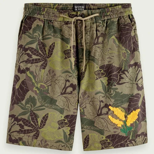 Scotch & Soda The Fave Printed Bermuda Shorts