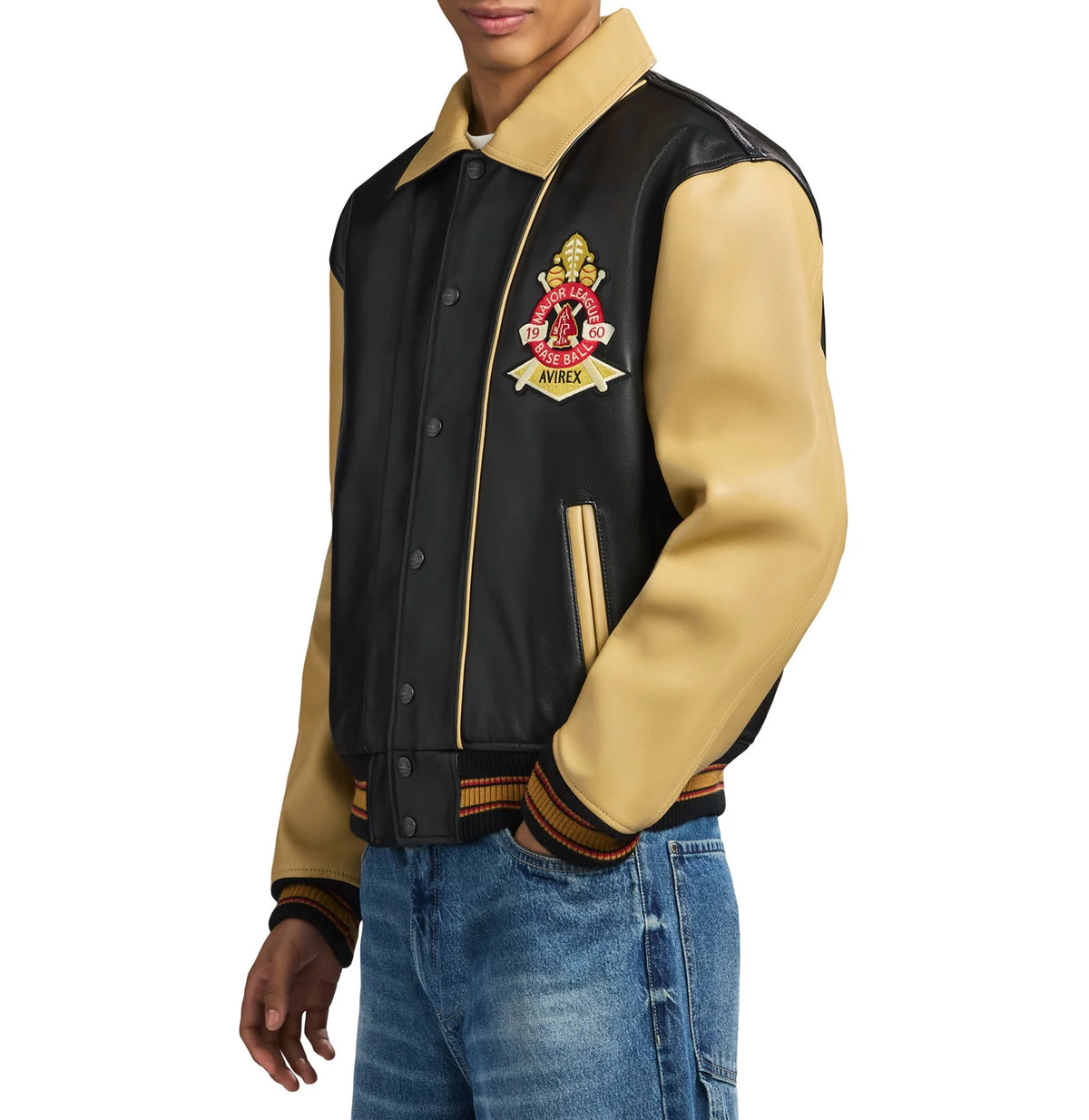 Avirex Chief High Hawk Varsity Jacket