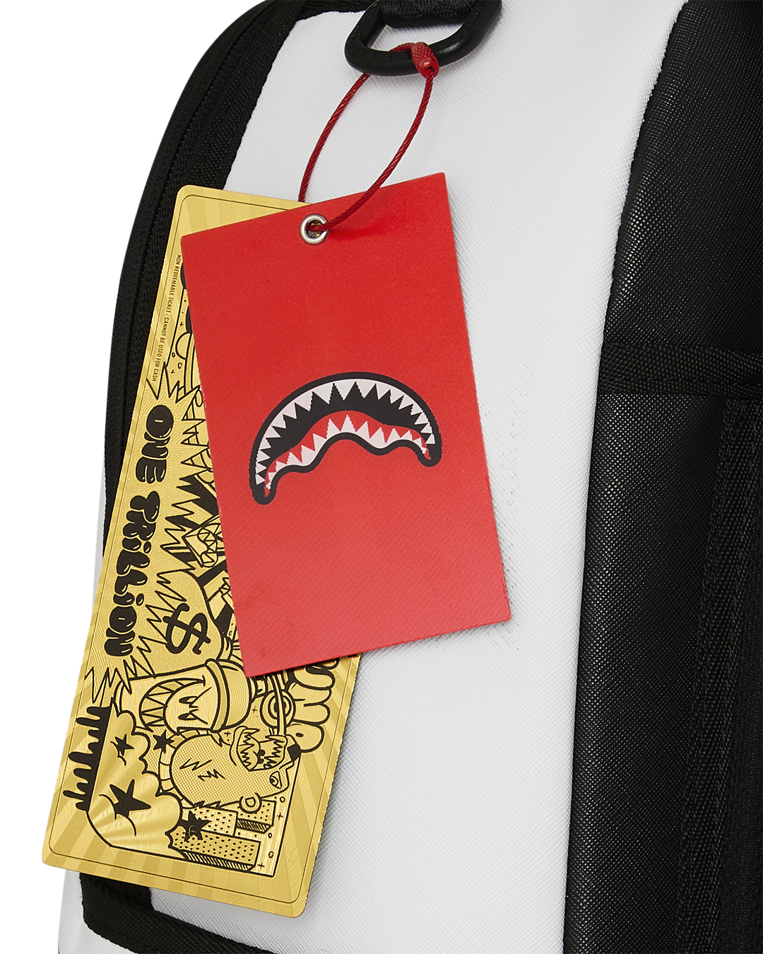 Sprayground Central Bubble Shark (WHT) Backpack