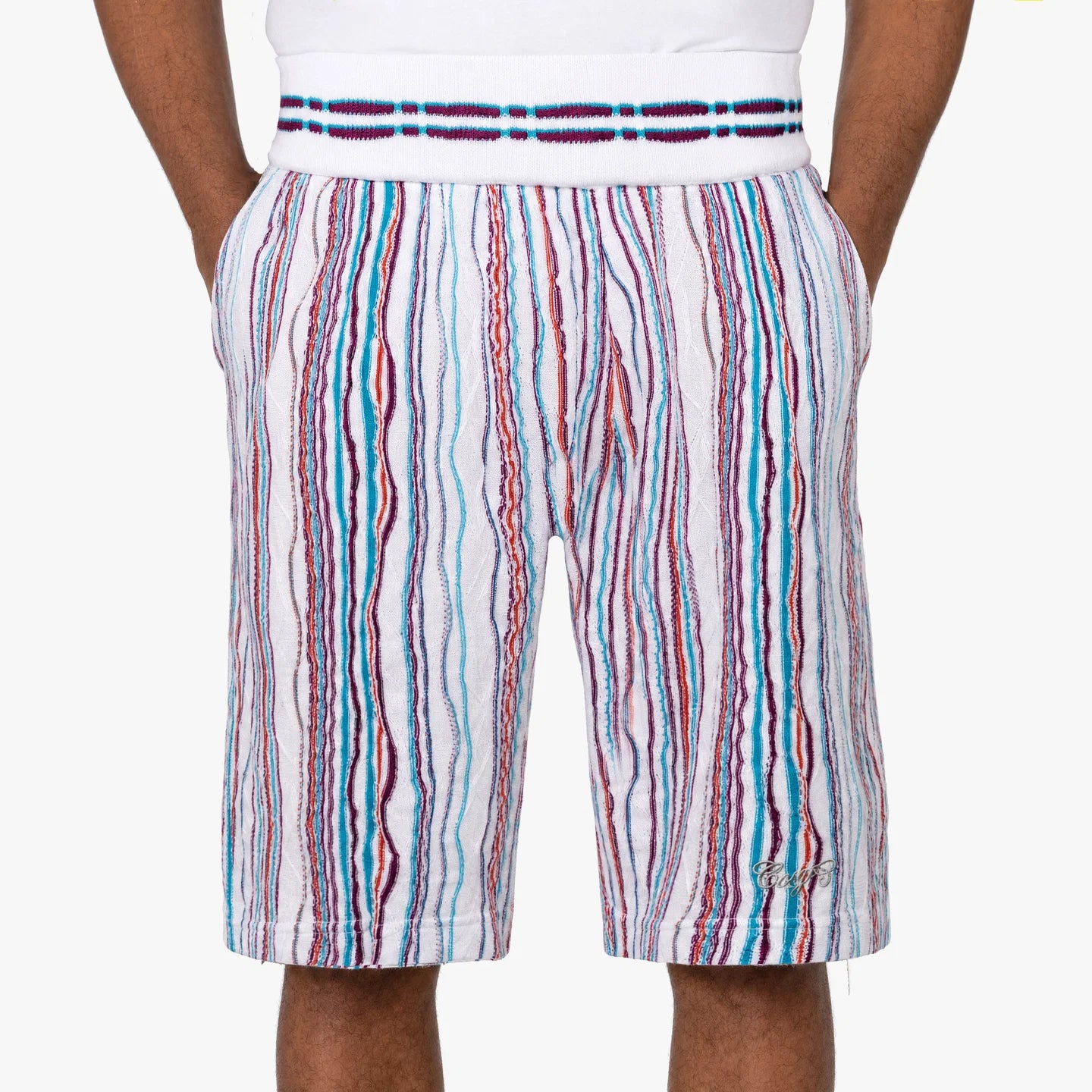 Coogi New - COOGI Light Weight Sweater Knit Short-Set