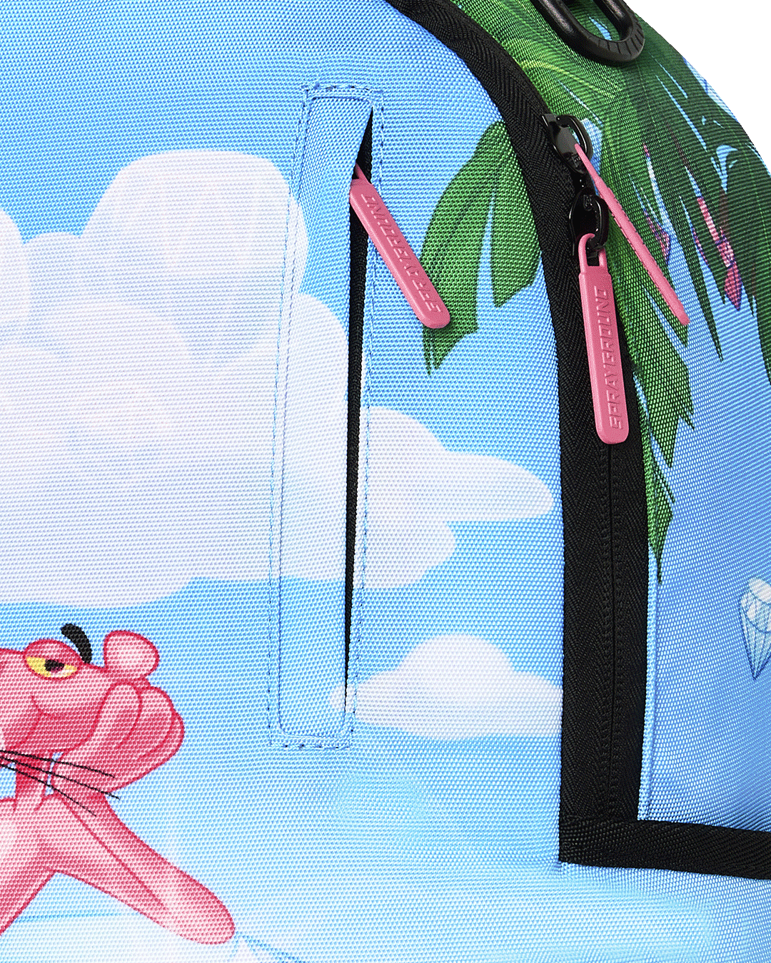 Sprayground Pink Panther Big OL’ Diamond Backpack