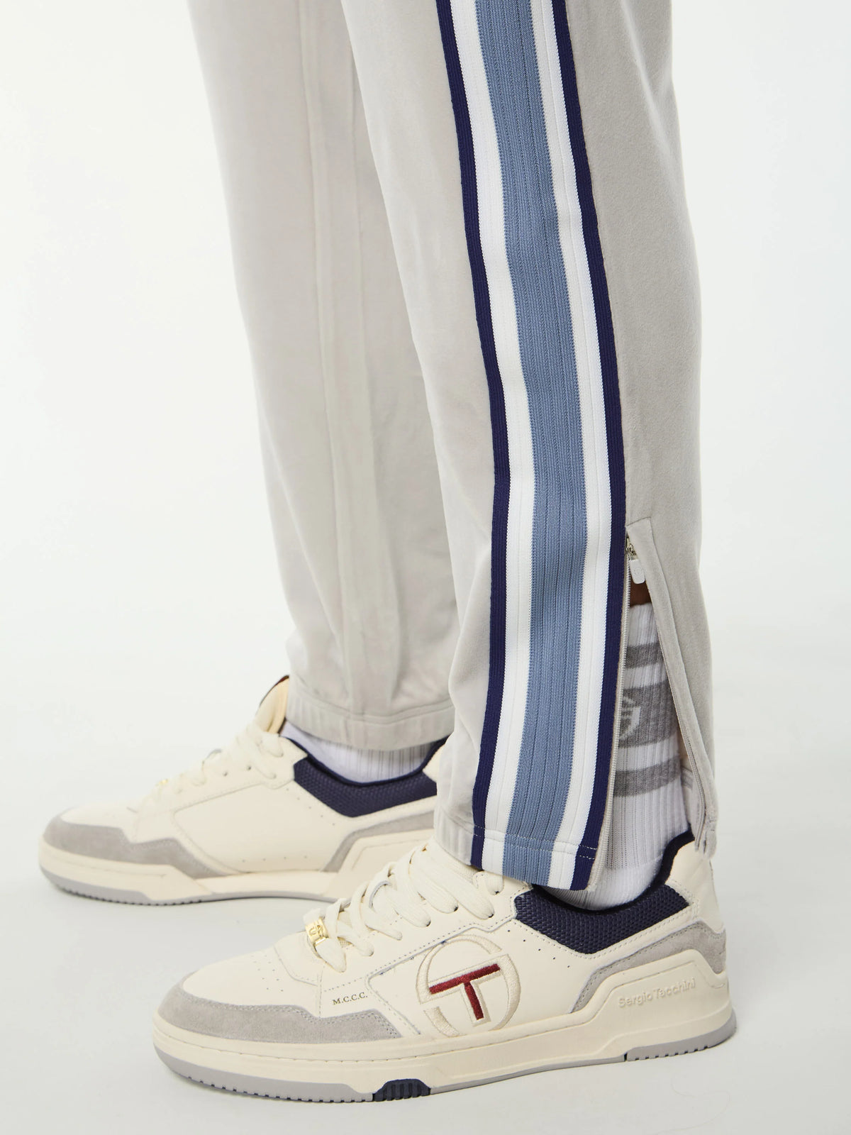 Sergio Tacchini Linera Velour Track Sweatsuit