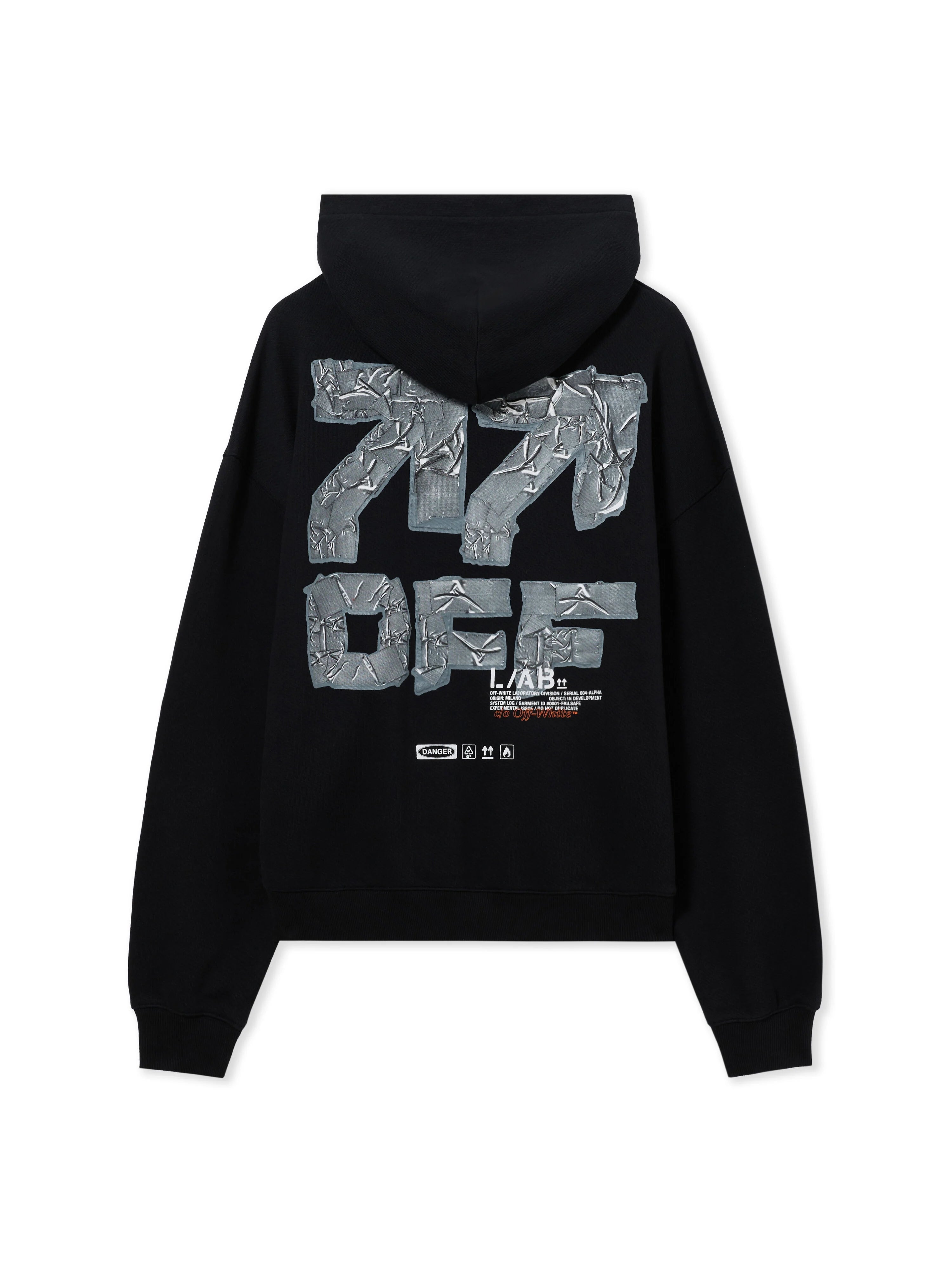 L/AB c/o Off-White L/AB Off Active Tape Hoodie