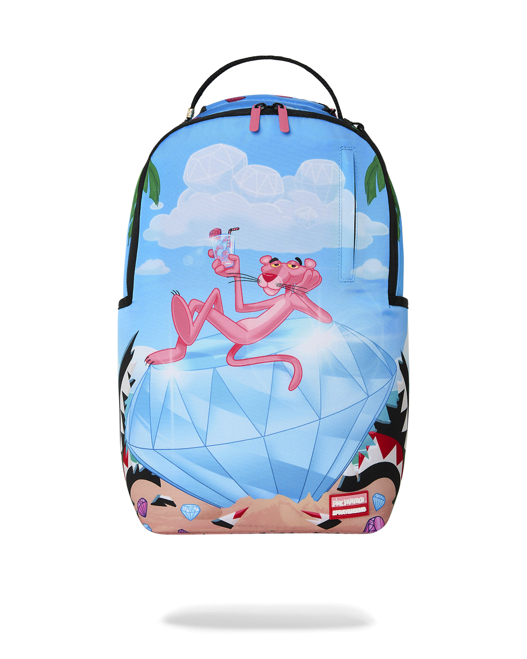 Sprayground Pink Panther Big OL’ Diamond Backpack