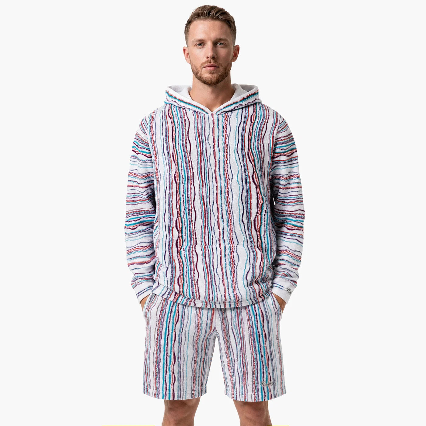 Coogi New - COOGI Light Weight Sweater Knit Short-Set