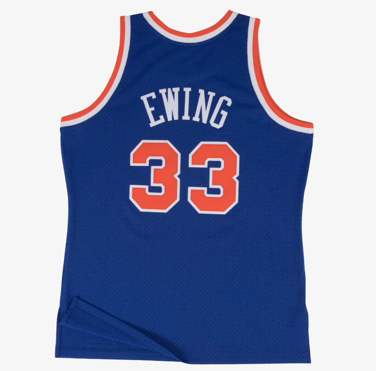 Michell & Ness Patrick Ewing New York Knicks 1991-92 Blue Swingman Player Jersey