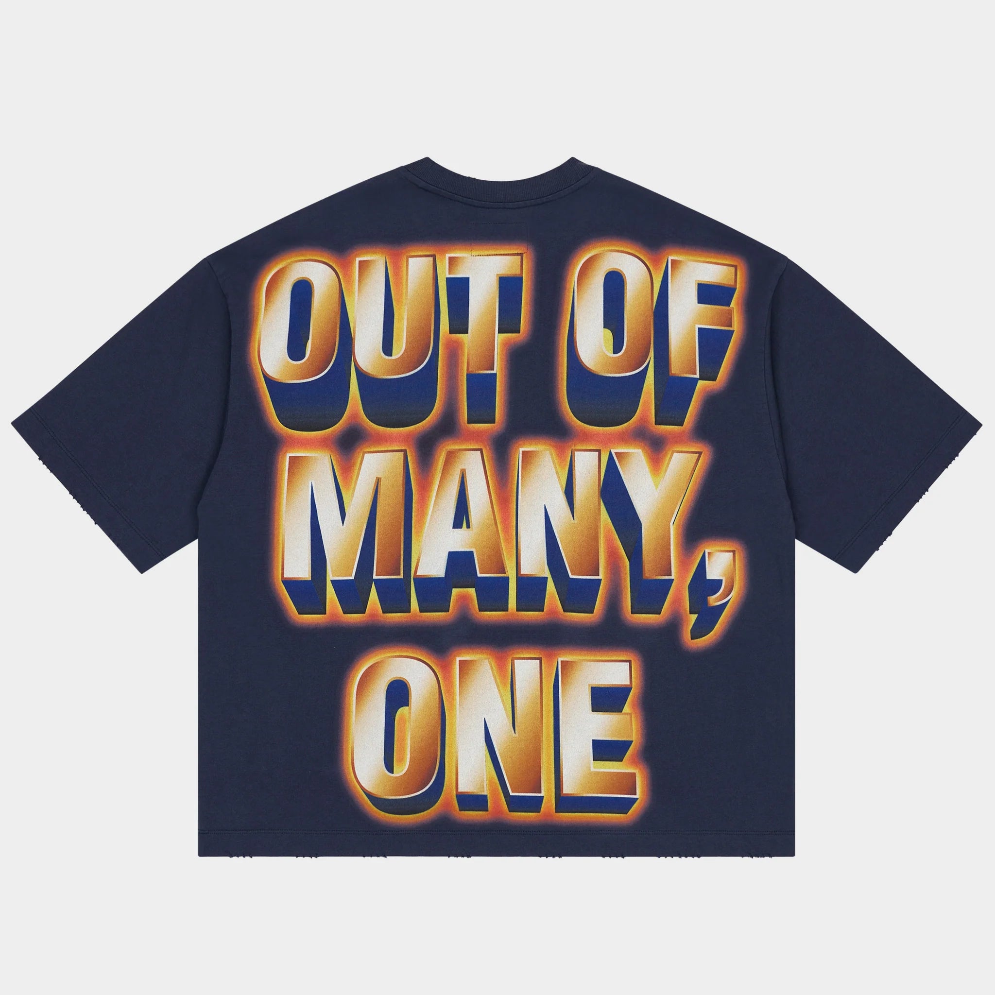 Godspeed Kick Push T-Shirt (Navy)