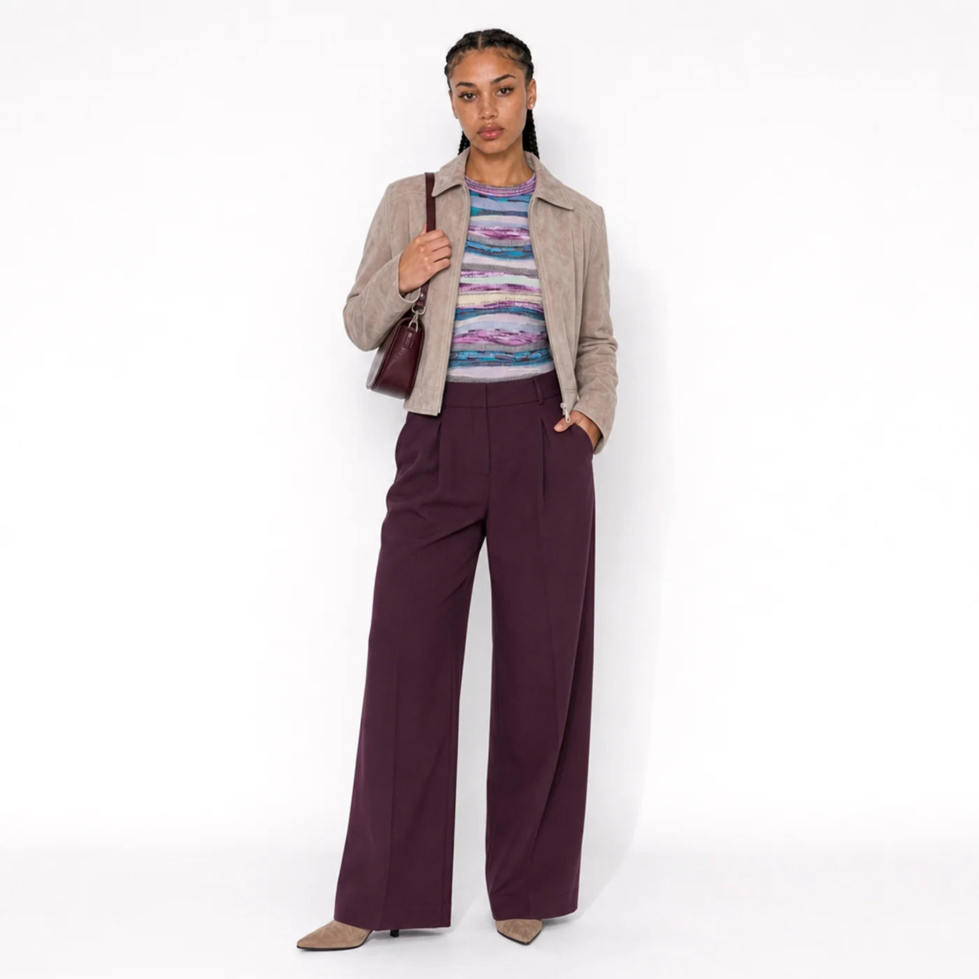 Coogi New - COOGI Women's All-Season Sweater Knit LS Top