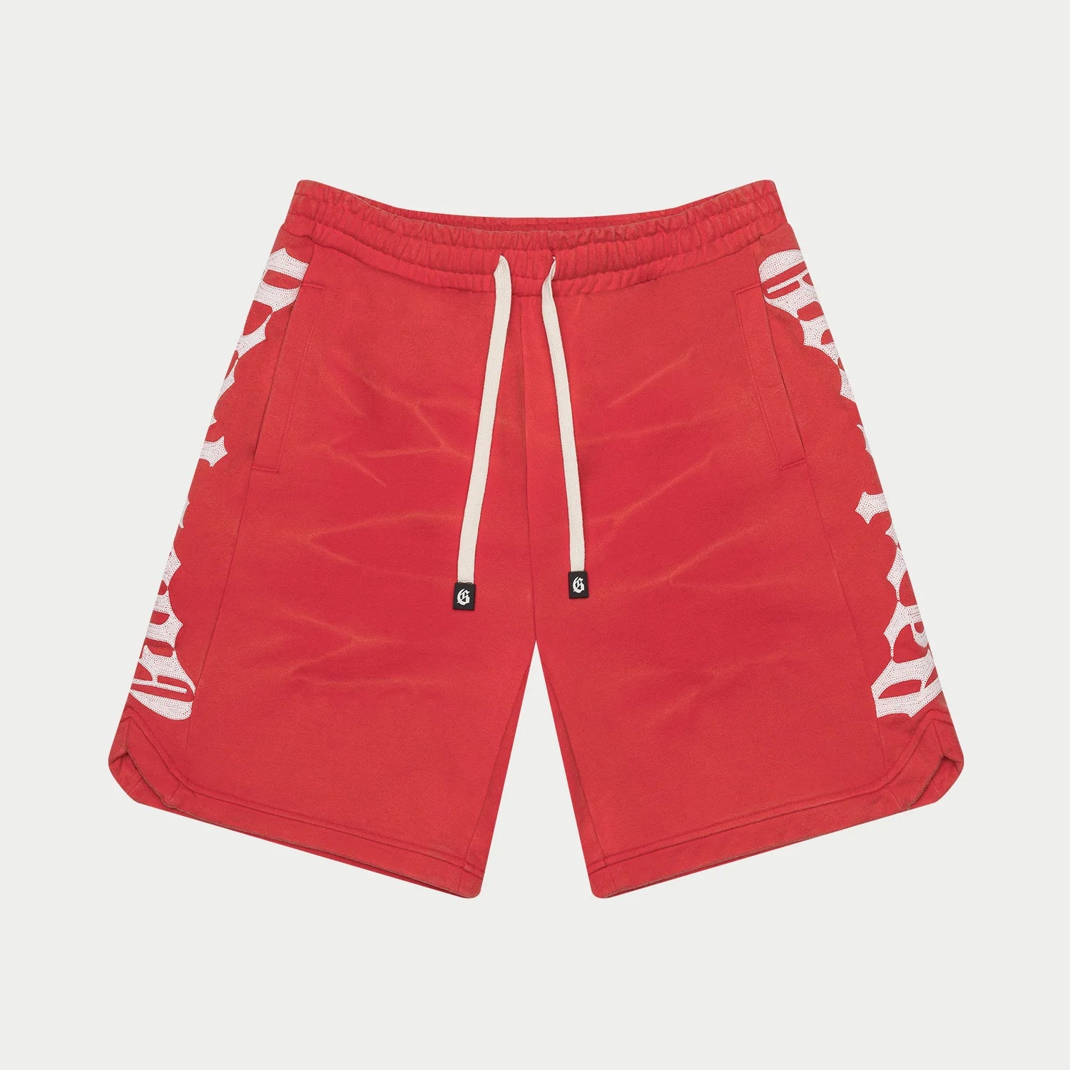 Godspeed Courtside Shorts (Red Tie-Dye)