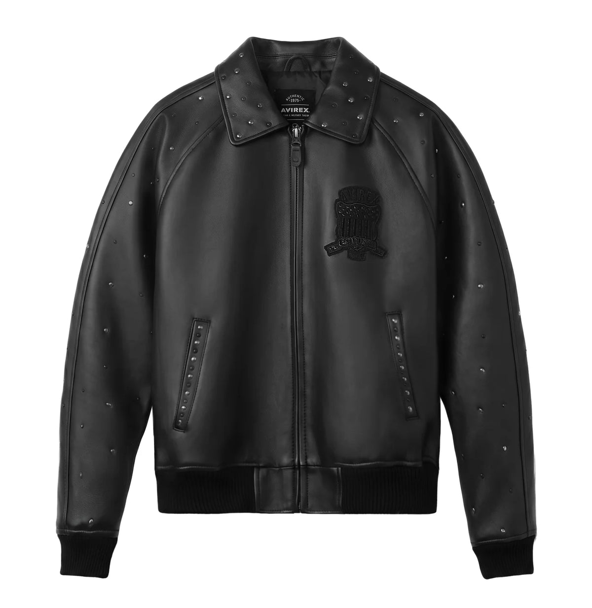 Avirex Limited Edition Studded Icon Jacket