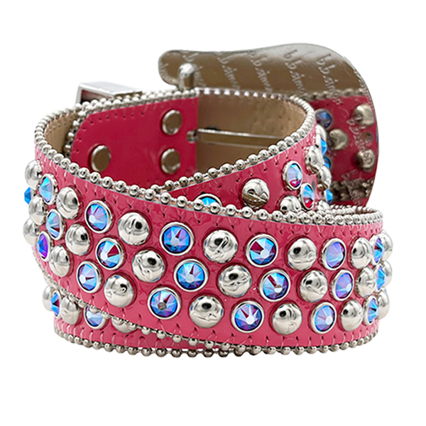 BB Simon Lavasan Magenta Bubble Gum Belt