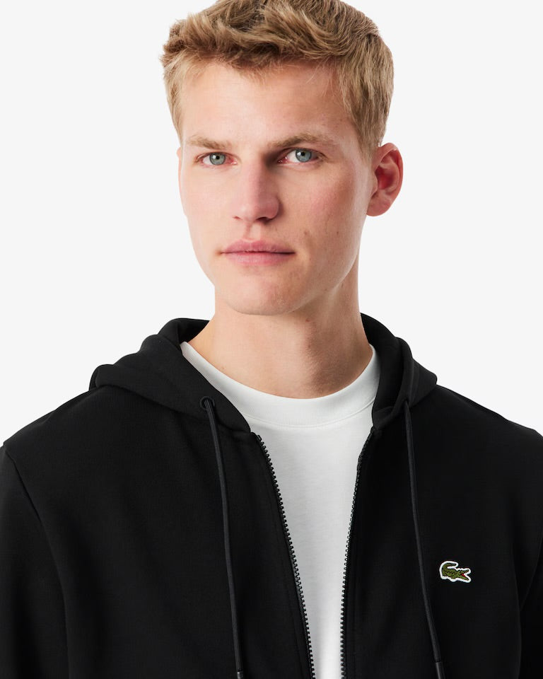 Lacoste Men's Classic Fit Zip-Up Fleece Sweatshirt