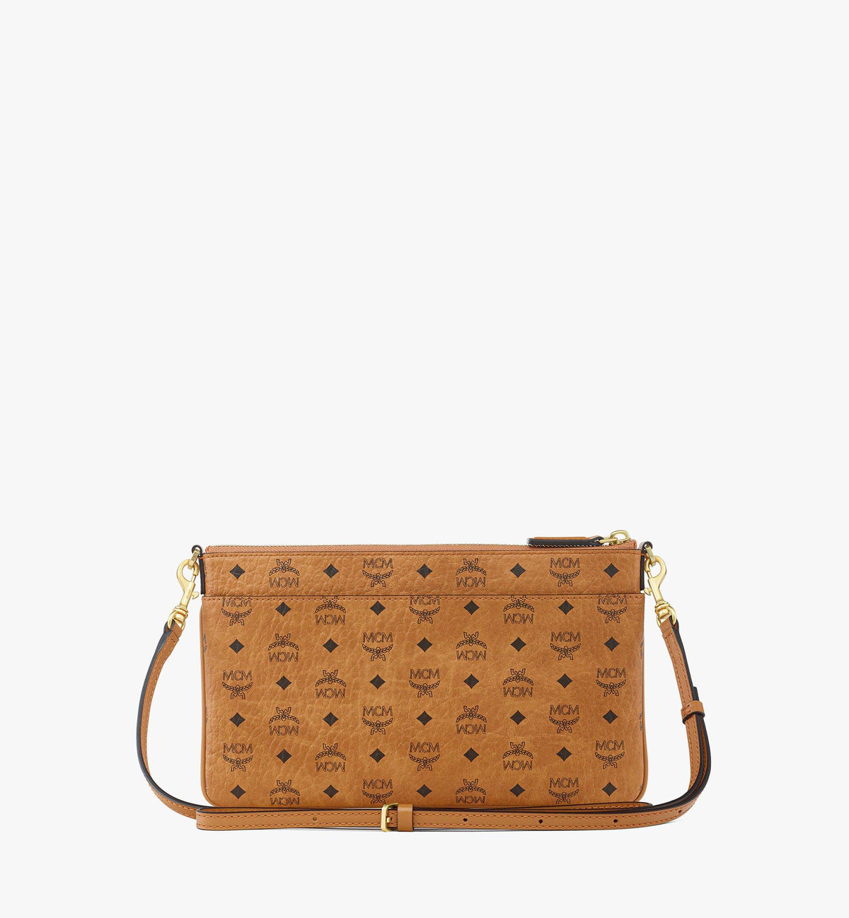 MCM Aren Crossbody Pouch In Visetos