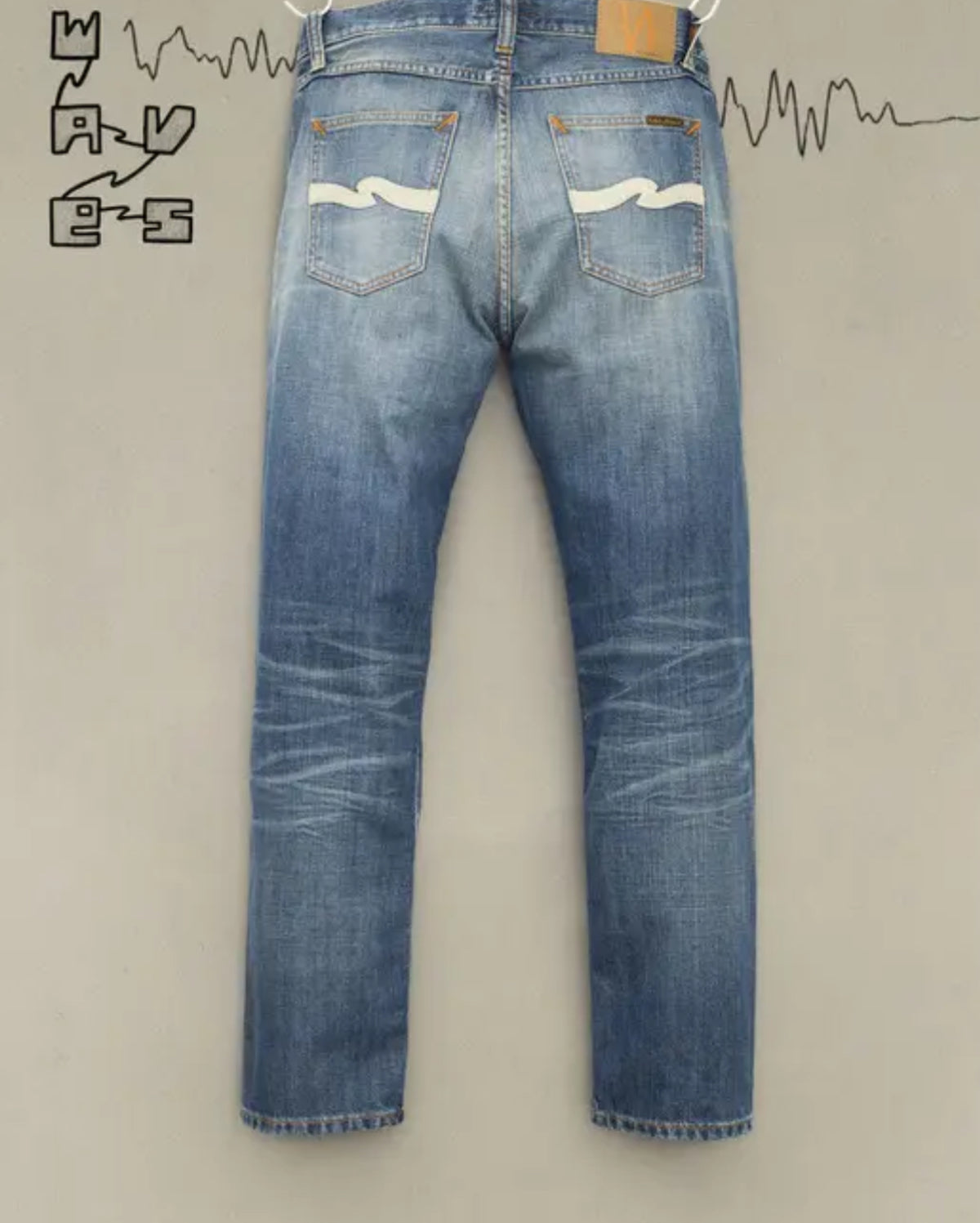 Nudie Steady Gritty Jackson Tidal Waves Jeans