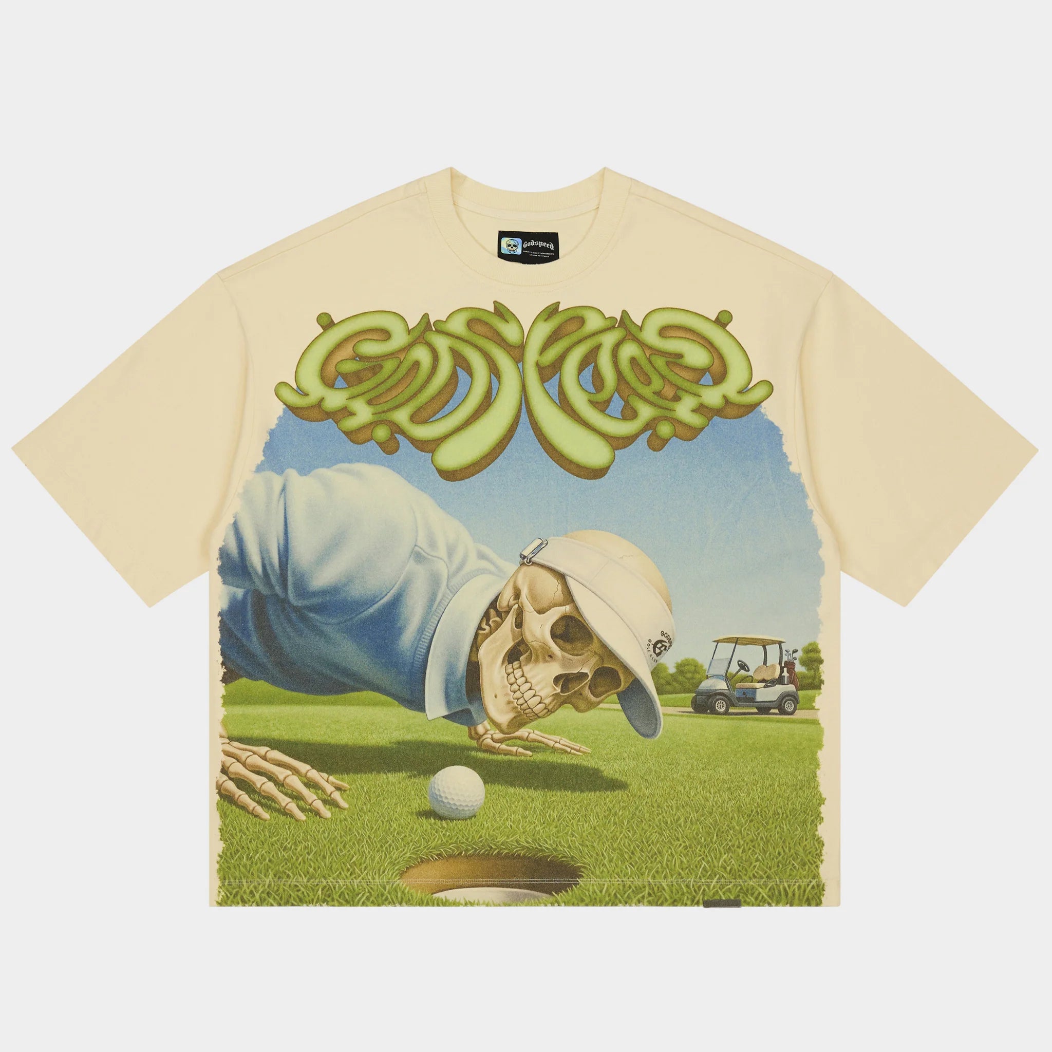 Godspeed Green Reaper T-Shirt (Bone)