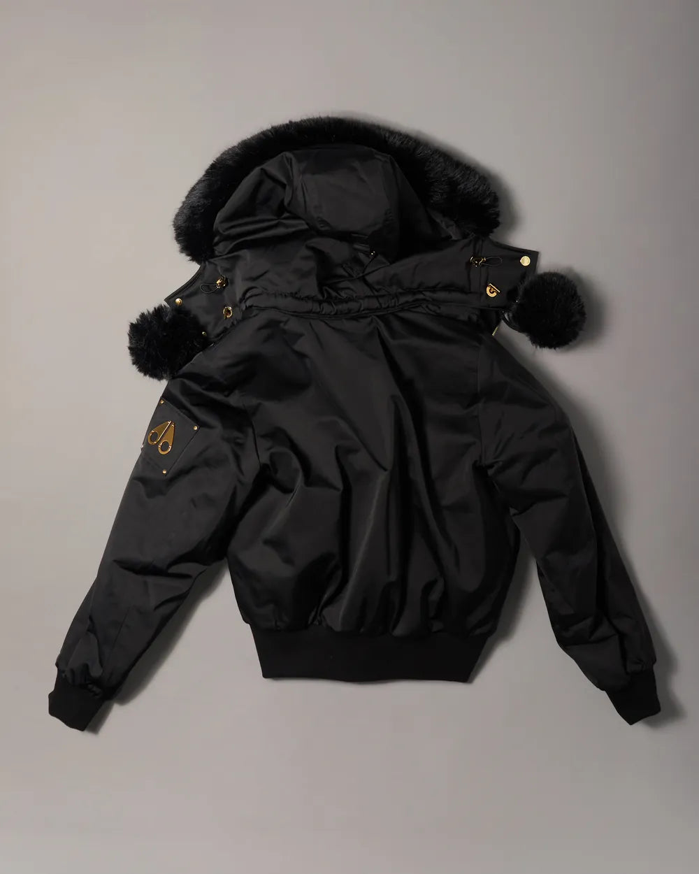 Moose Knuckles Women’s Luxe Satin Bomber Jacket