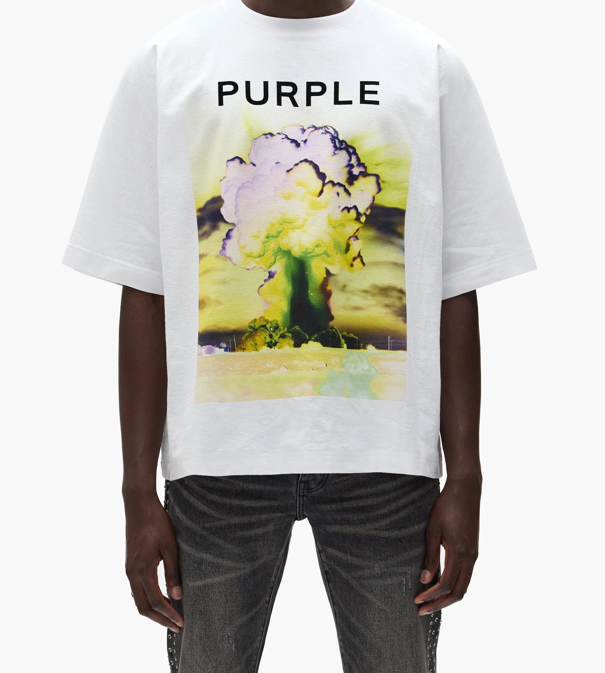 Purple Brand Jersey SS Top