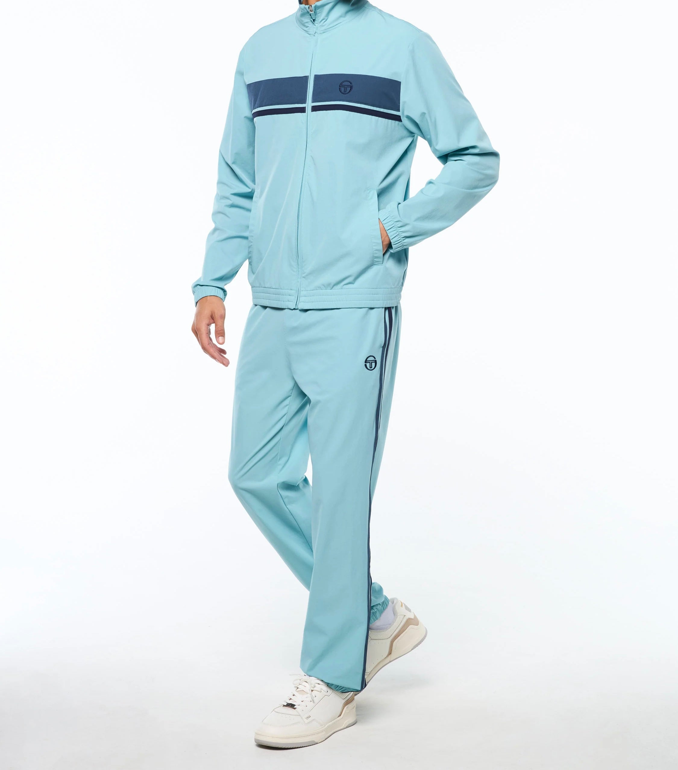 Sergio Tacchini Damarindo Track Sweatsuit - Blue Jeans