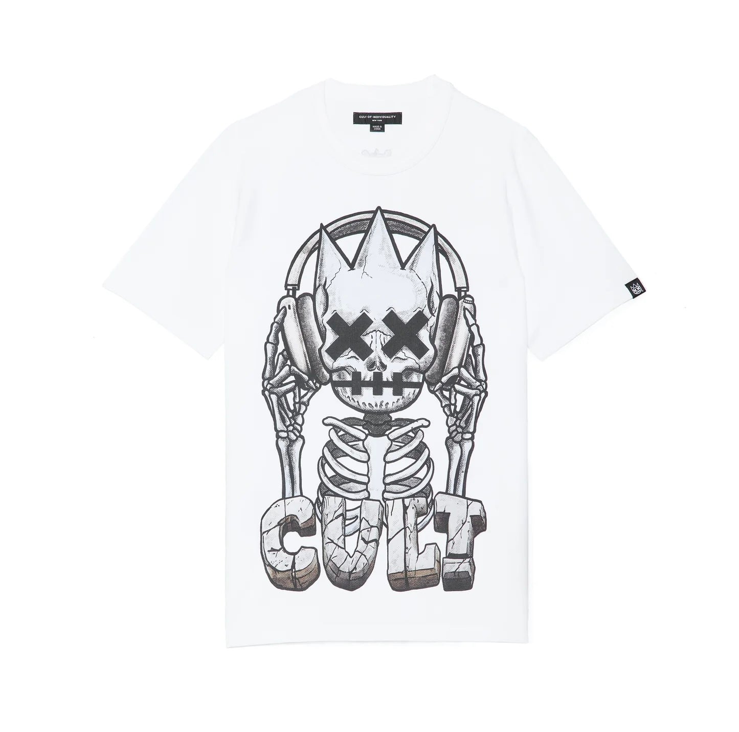 CULT OF INDIVIDUALITY Short Sleeve Crewneck Tee “Evolution “