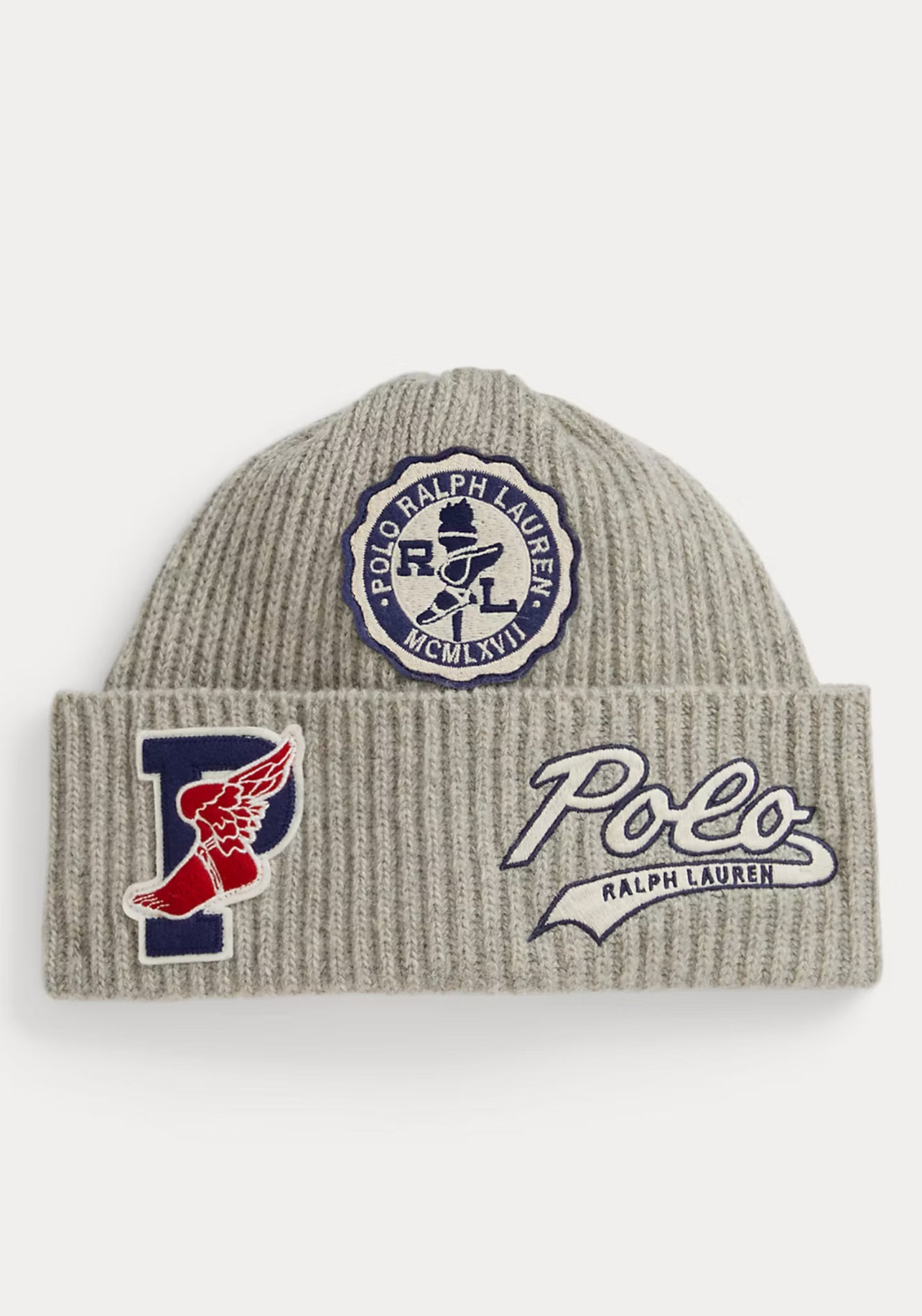 Polo Ralph Lauren Logo-Patch Wool-Blend Watch Cap