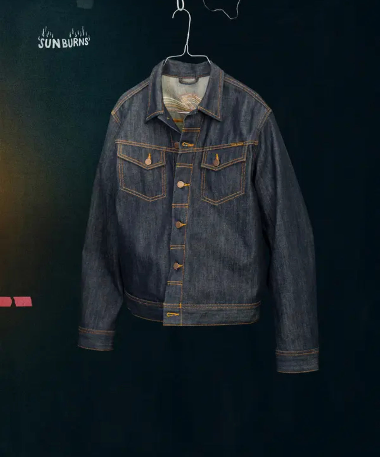 Nudie Conny Denim Jacket Sunburns