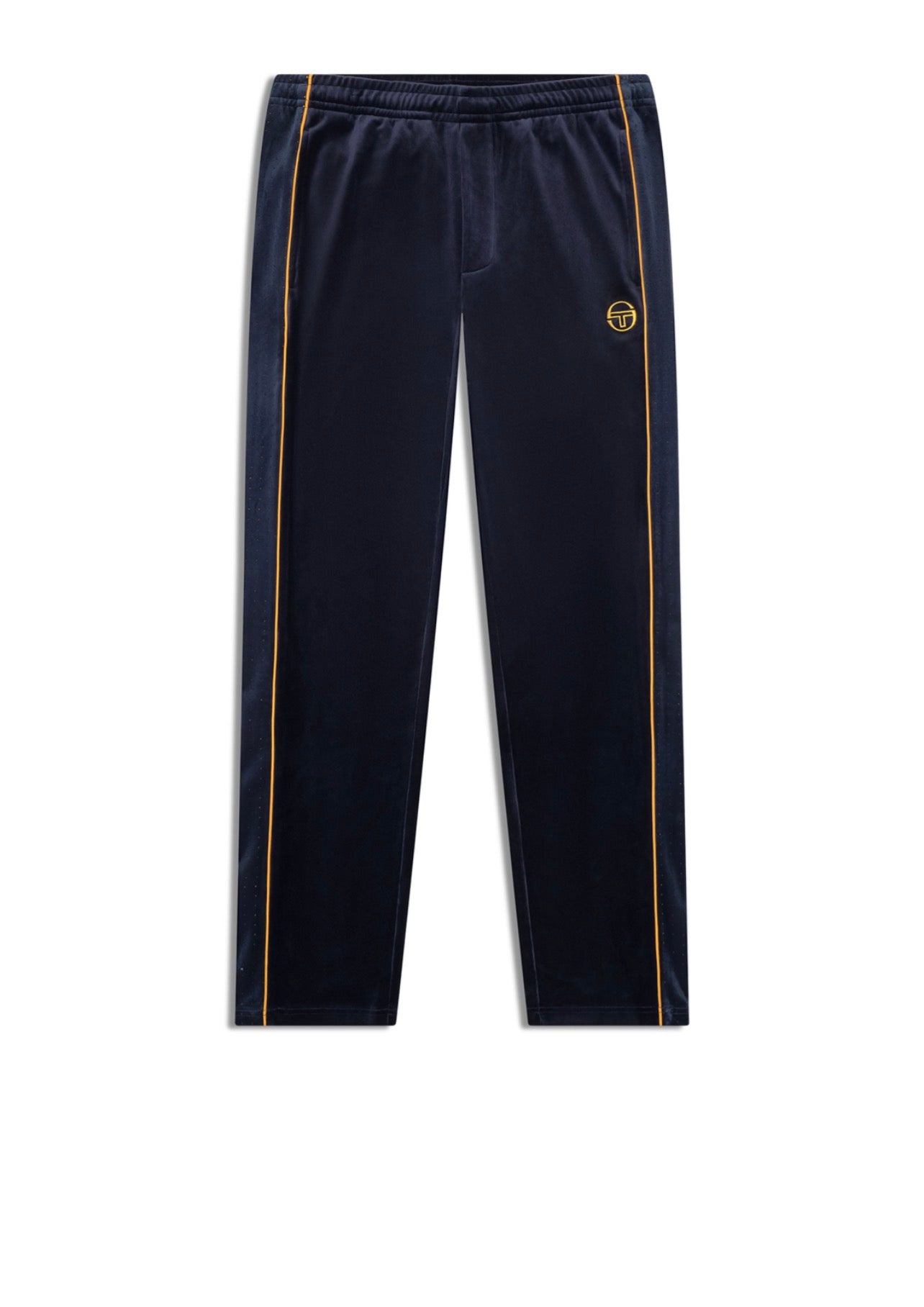 Sergio Tacchini Forato Velour Track Sweatsuit - Blue Jeans