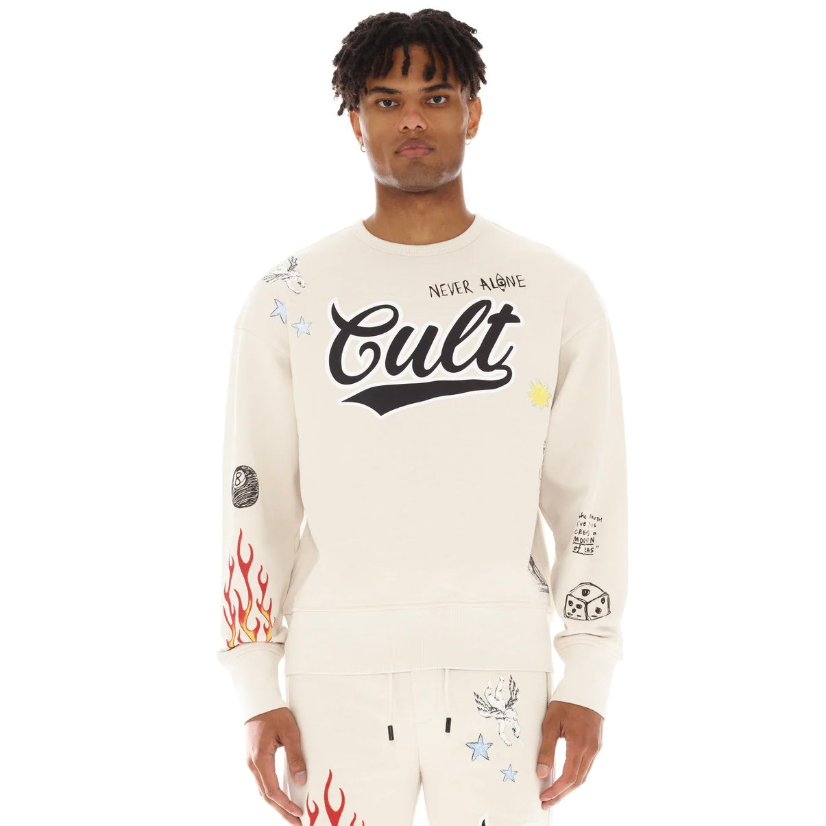 Cult Of Individuality Crew Neck Fleece