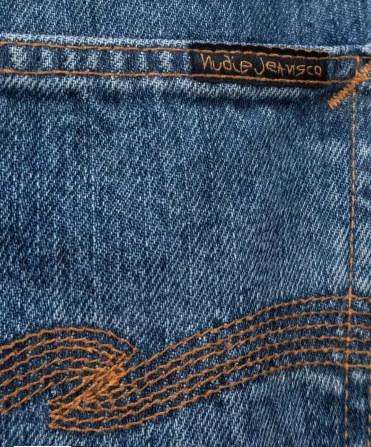 Nudie Steady Eddie II Raw Tracks  Jeans