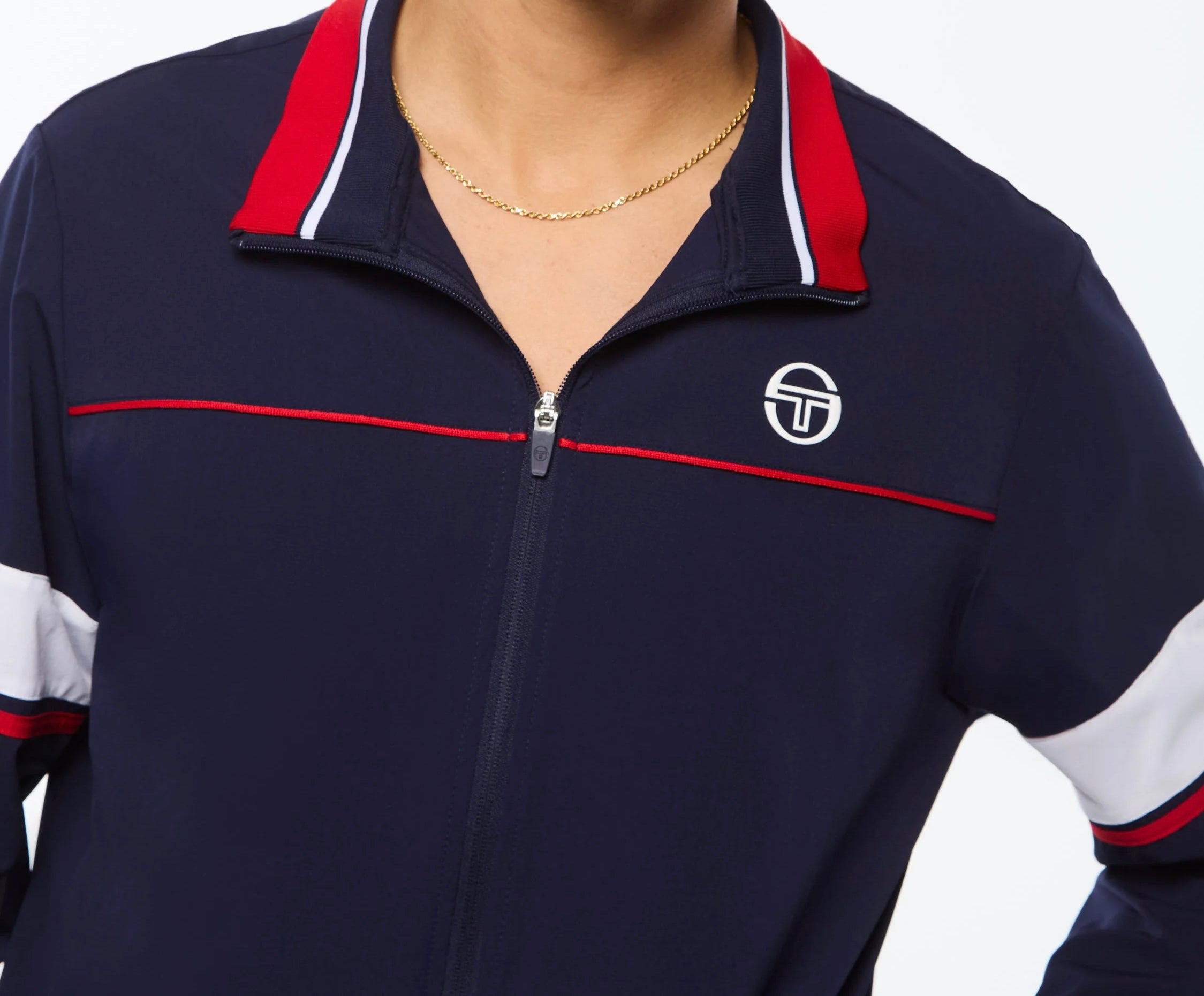 Sergio Tacchini Solare Track Sweatsuit - Blue Jeans