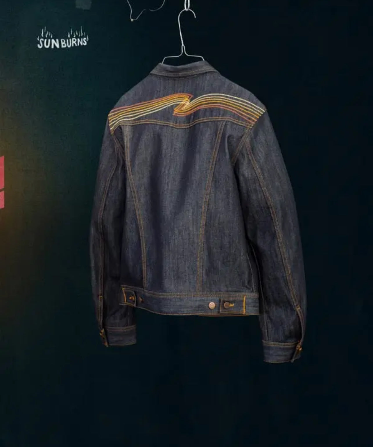 Nudie Conny Denim Jacket Sunburns