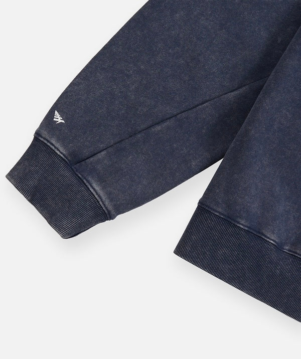 Paper Planes NY Felt Crewneck - Blue Jeans