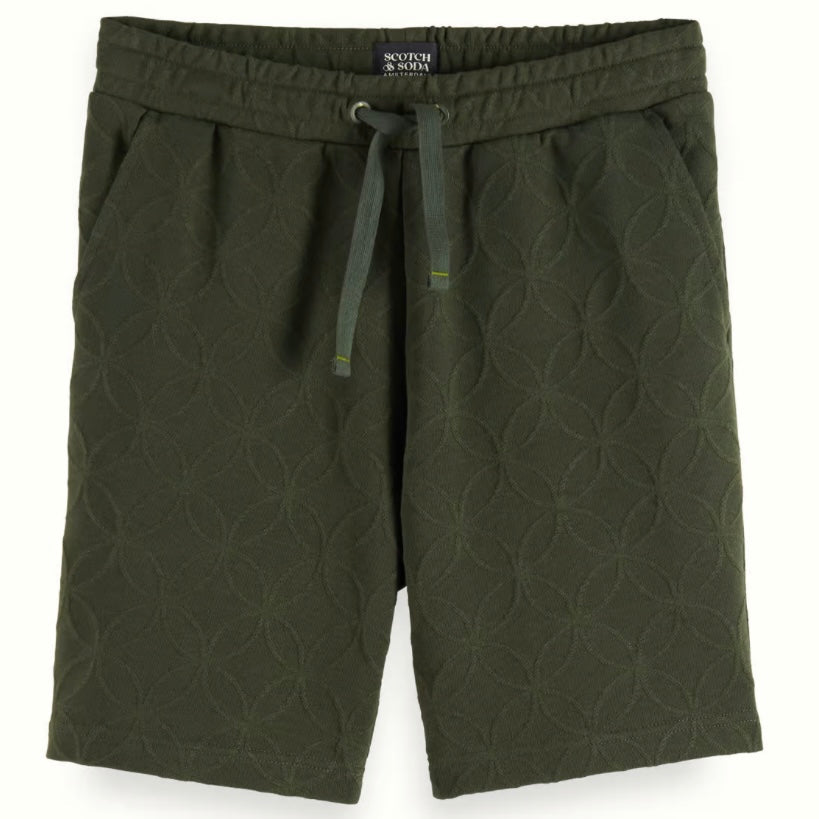 Scotch & Soda Jacquard Terry Sweatshorts