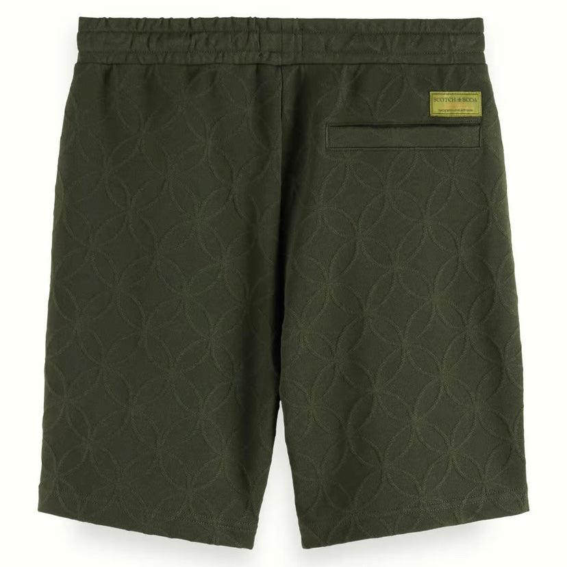 Scotch & Soda Jacquard Terry Sweatshorts