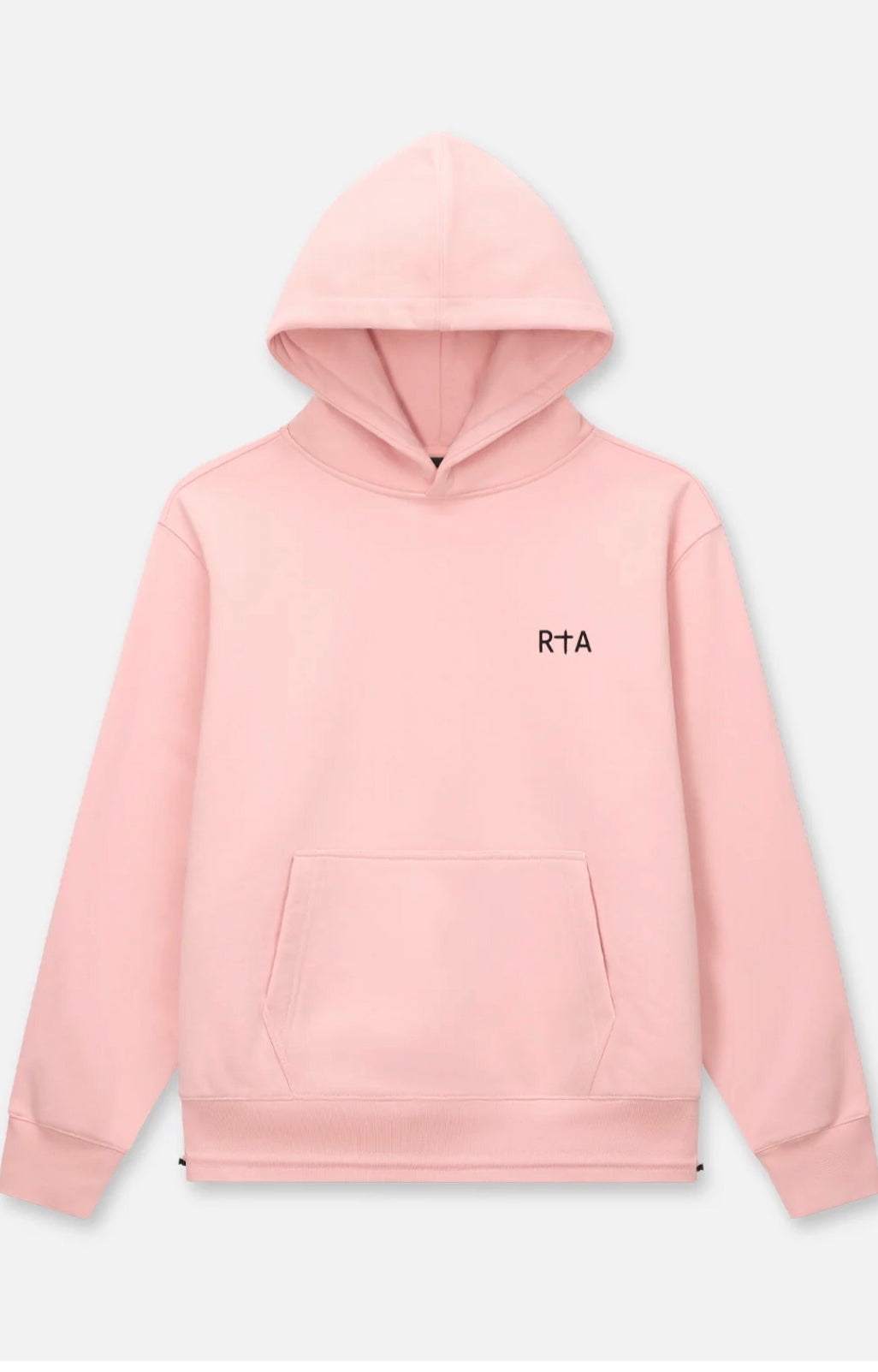 RTA JORDAN HOODIE | BLUSH STAMP LOGO