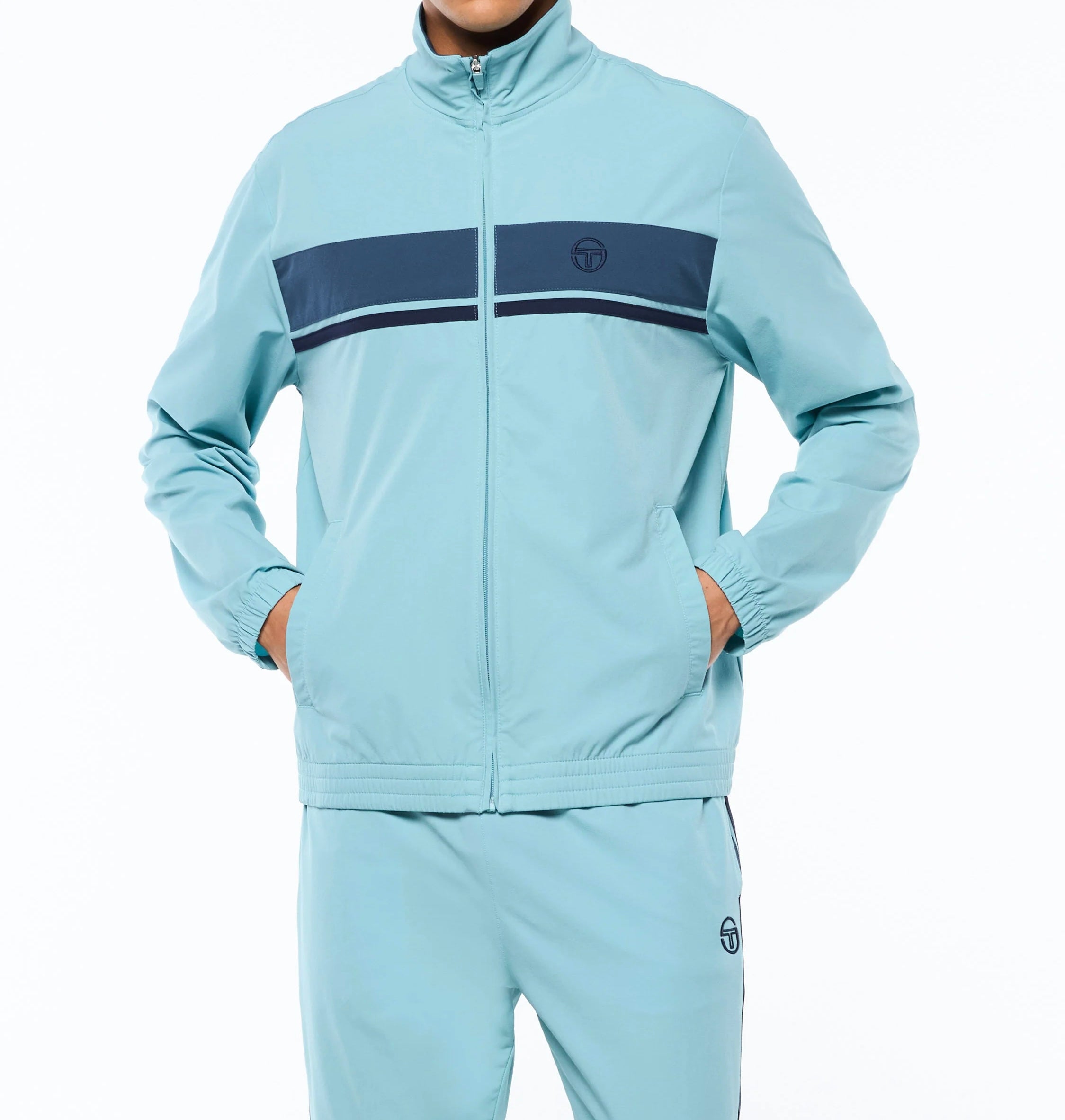 Sergio Tacchini Damarindo Track Sweatsuit - Blue Jeans