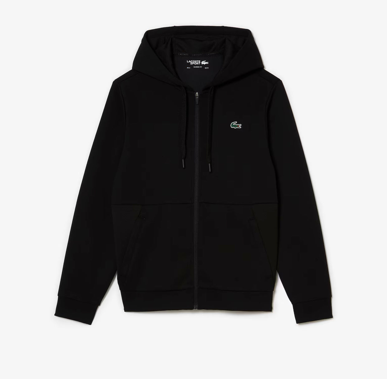 Lacoste Men’s Classic Fit Mesh Panels Zip-Up Sweatsuit