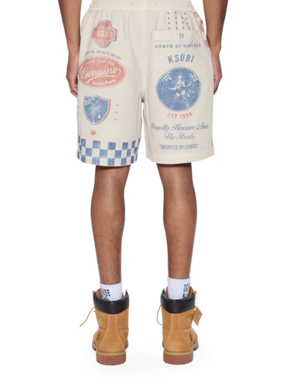 Ksubi Pitt Lane Life Short Printed