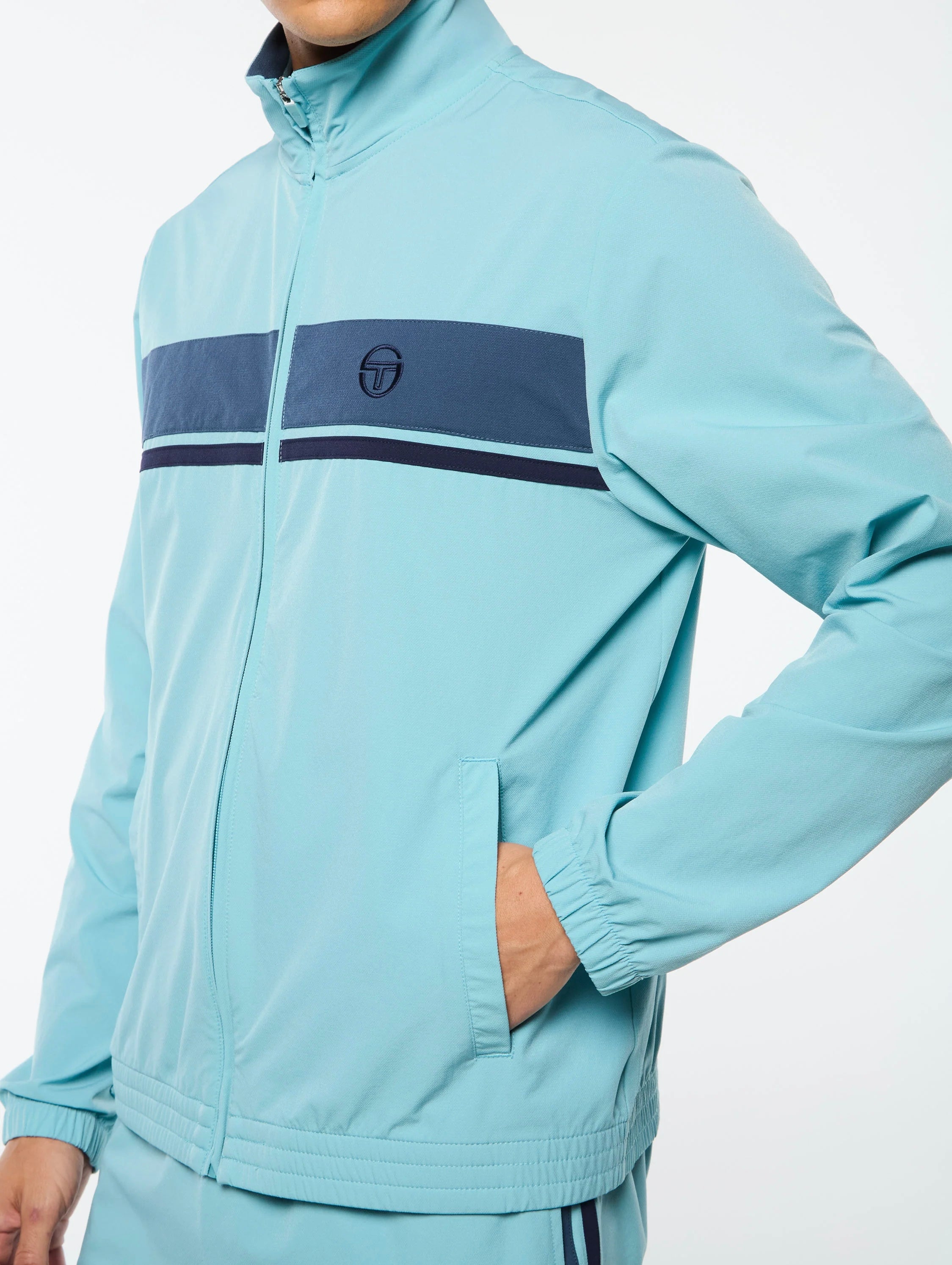 Sergio Tacchini Damarindo Track Sweatsuit - Blue Jeans